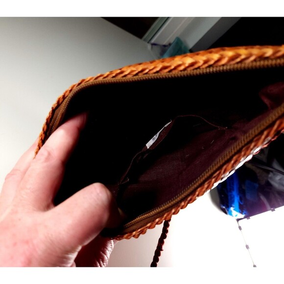 Vintage Mister Ernest Woven Straw Wicker Philippines Handbag - Picture 5 of 5